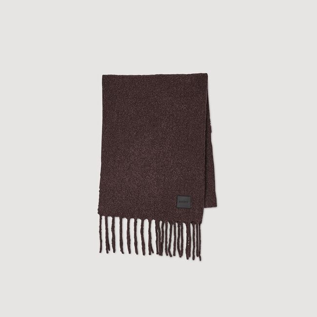 Terry-effect scarf