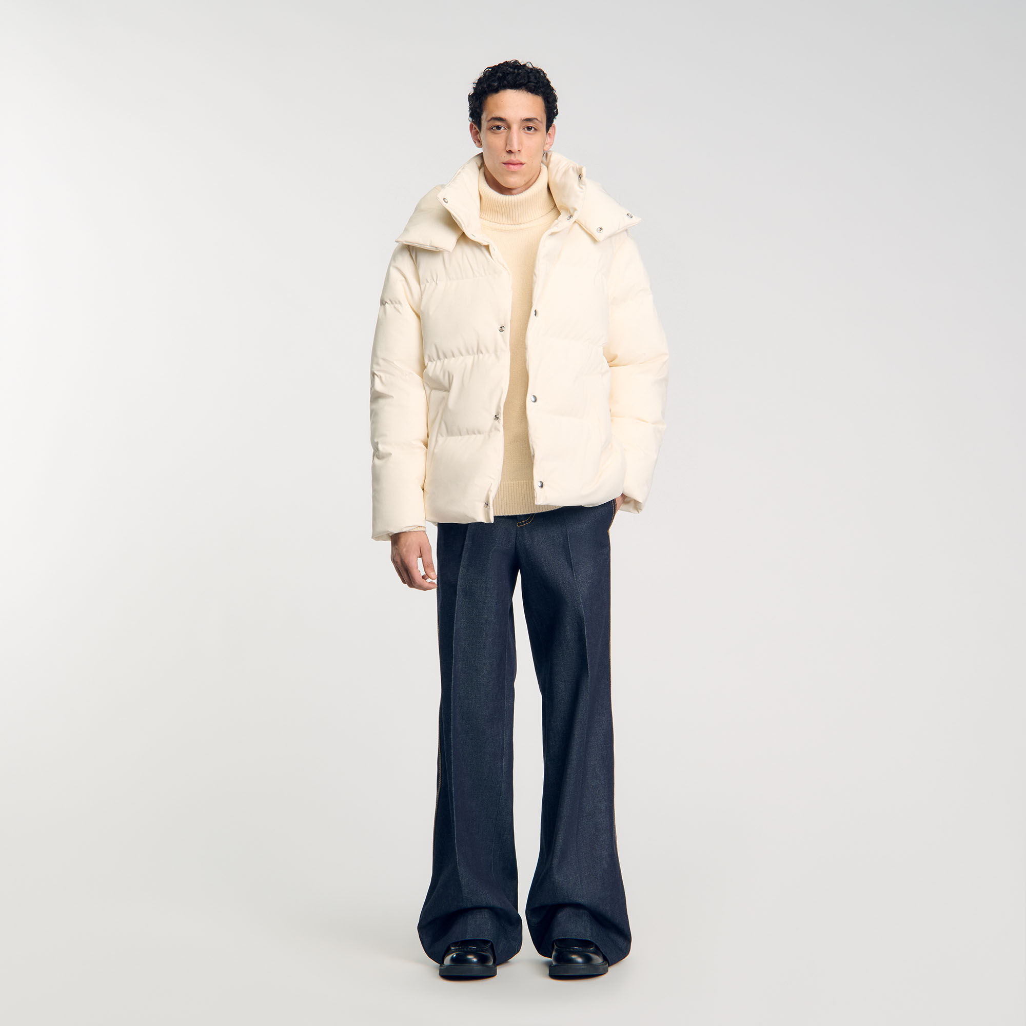 Quilted puffer jacket