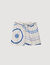 Spiral-motif shorts