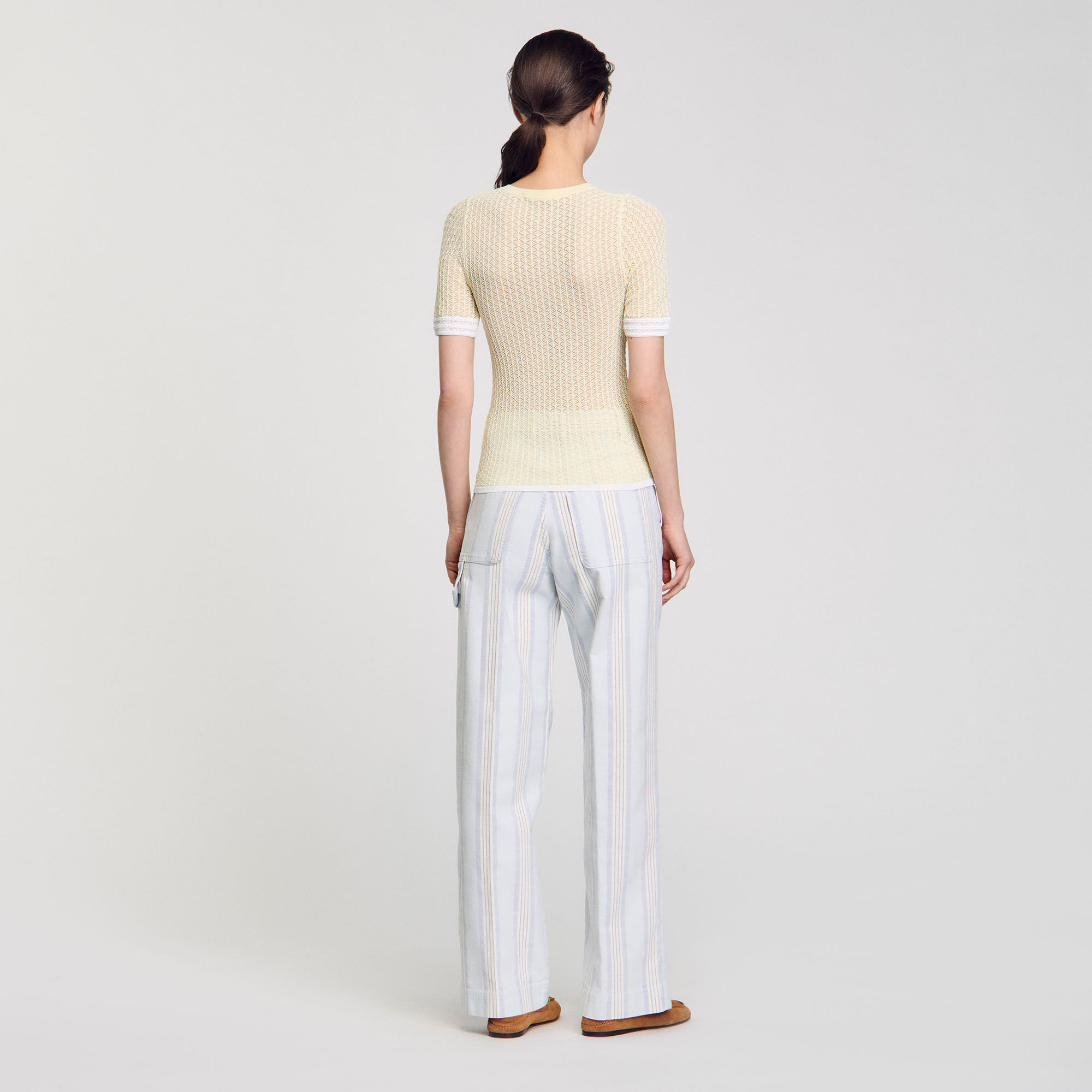 Short-sleeved jumper