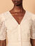 Cropped broderie anglaise shirt