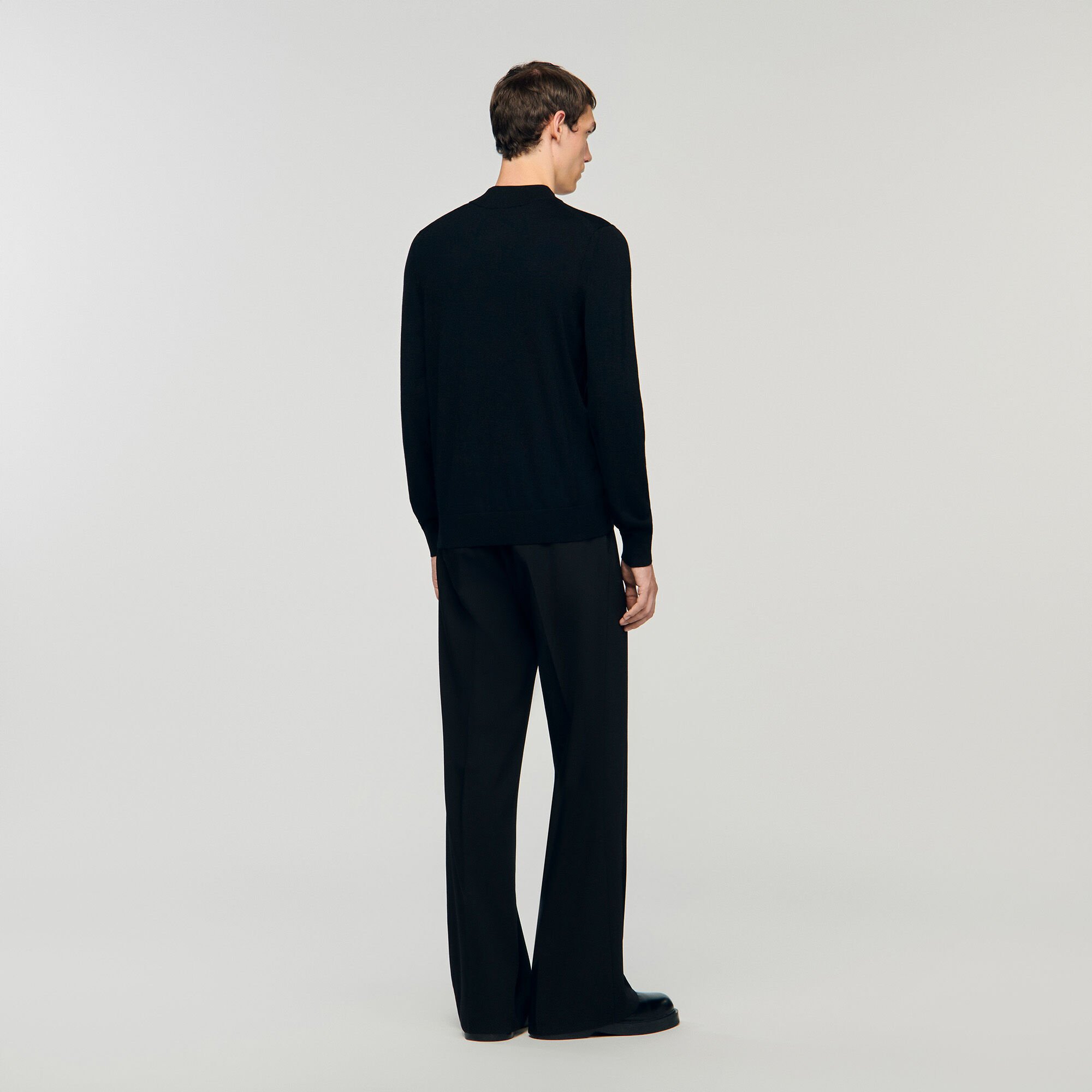 Funnel neck sweater