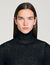Layered turtleneck jumper
