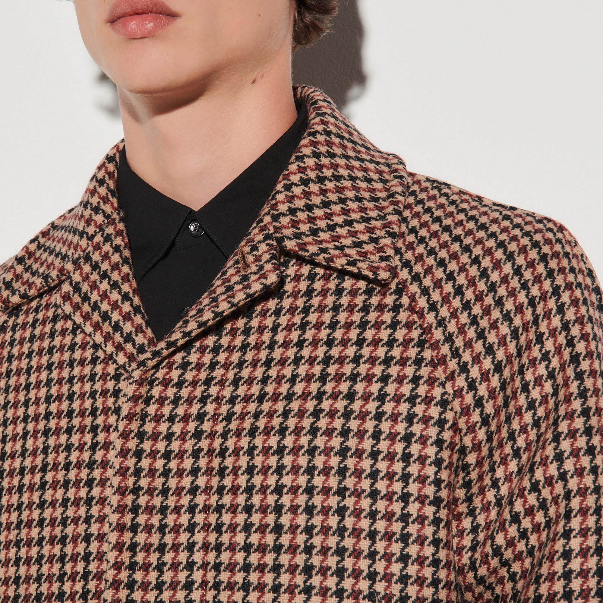 Herringbone coat