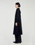 Pleated trench coat