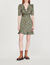Short dress with Autumn Flowers print