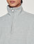 Oversized trucker-style sweatshirt