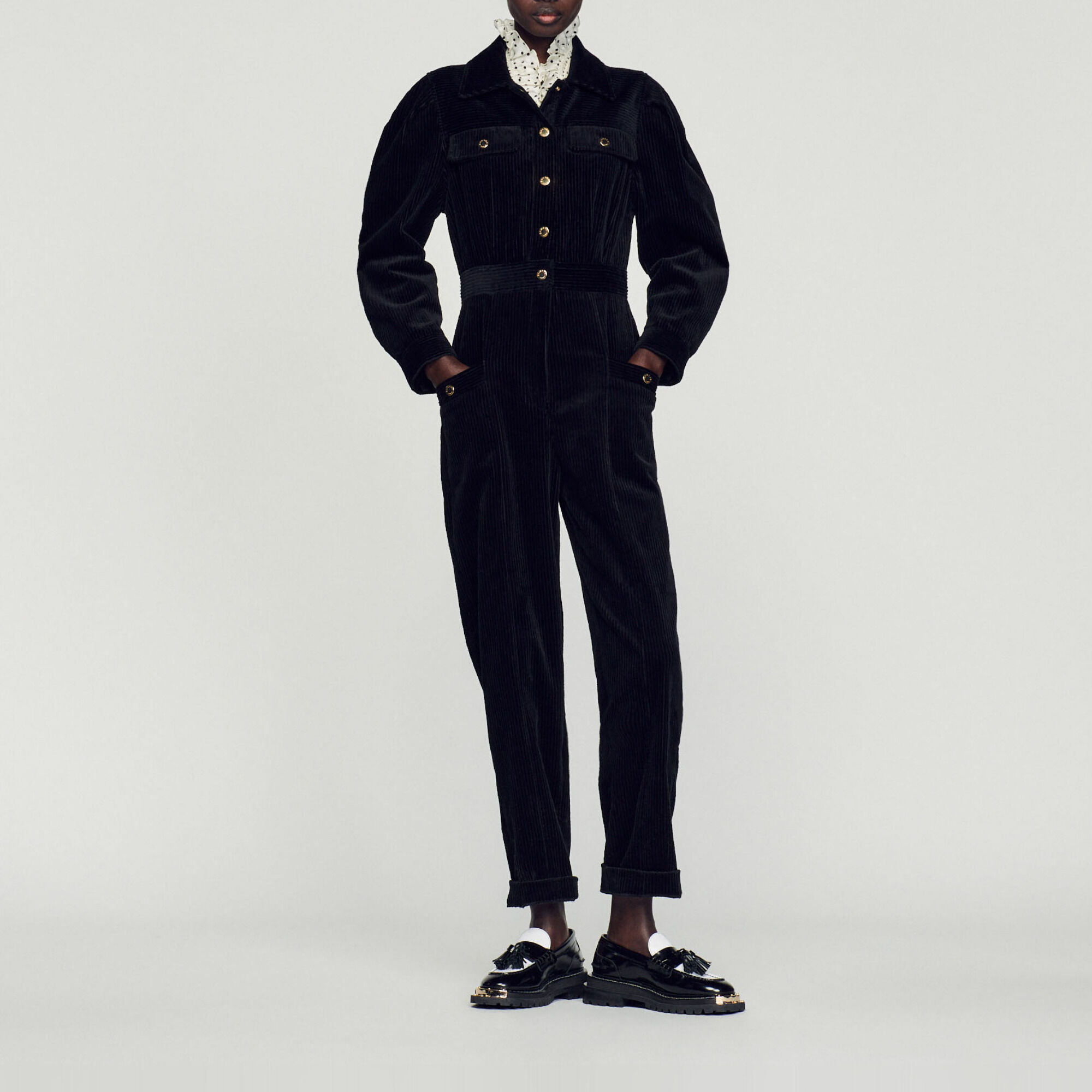 Corduroy jumpsuit