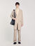 Straight-cut wool coat