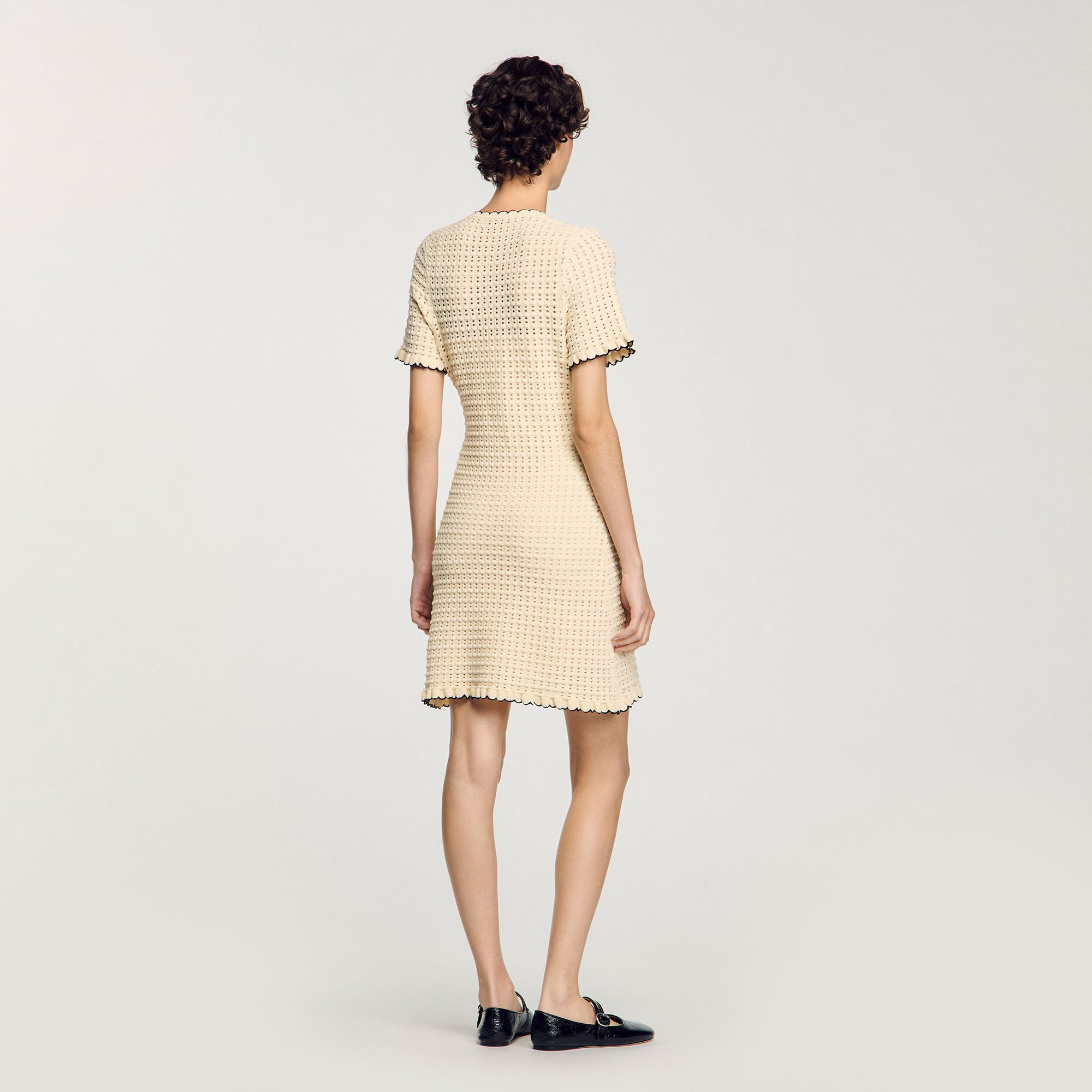Short knit dress