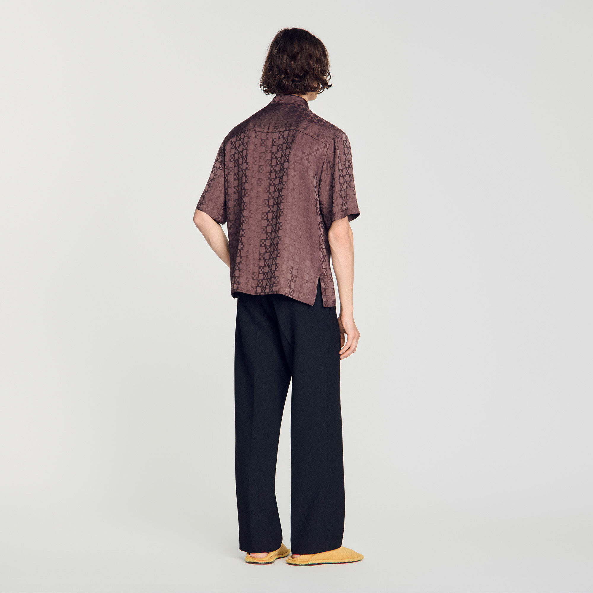 Square Cross loose-fit shirt