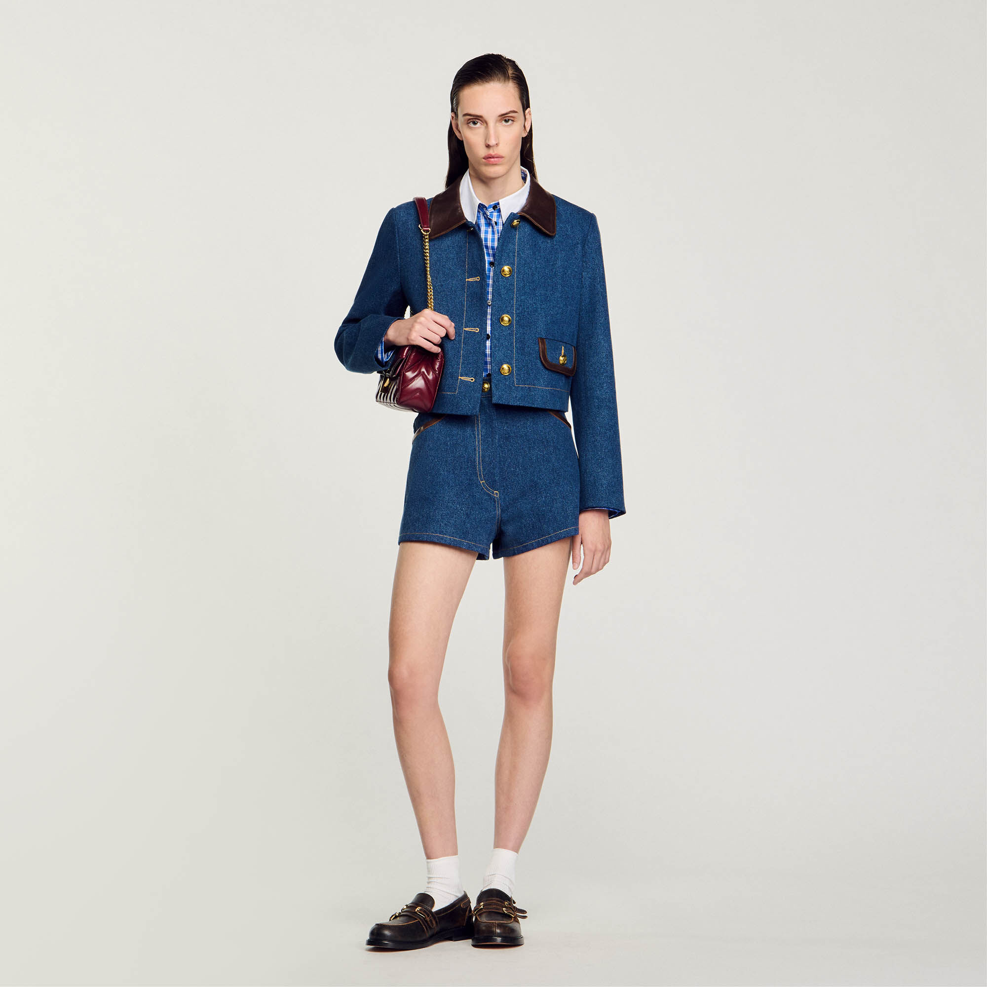 Paris blues jean shorts new arrivals