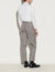 Flannel suit trousers