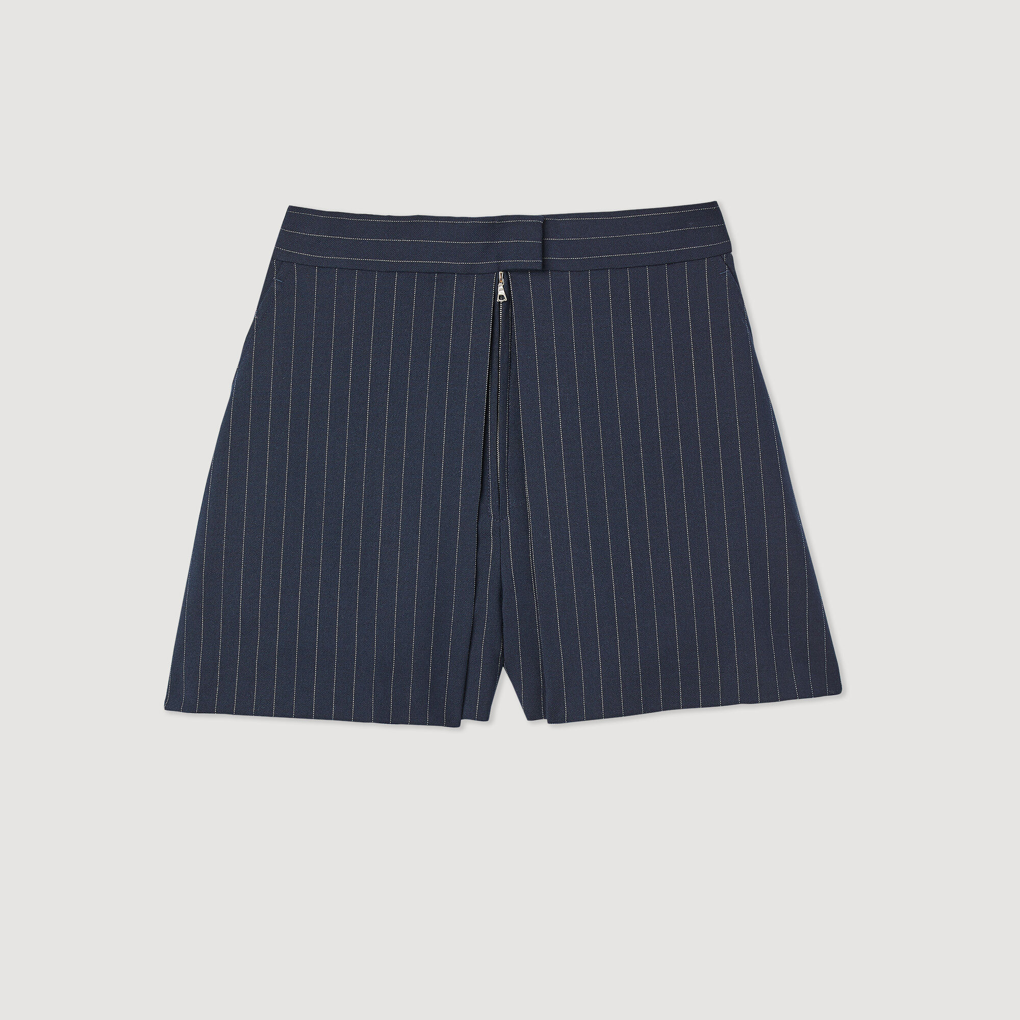 Striped tailored shorts