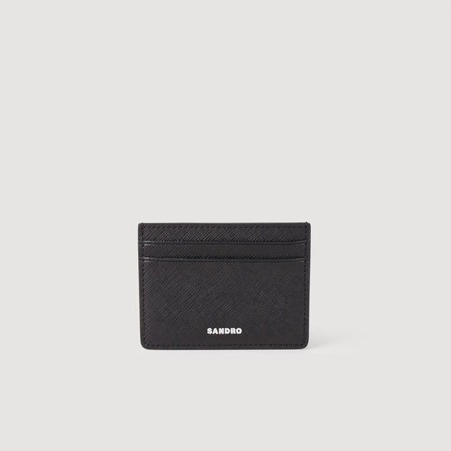 Reconstituted leather cardholder