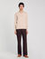 Knit polo shirt