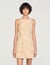 Guipure short dress