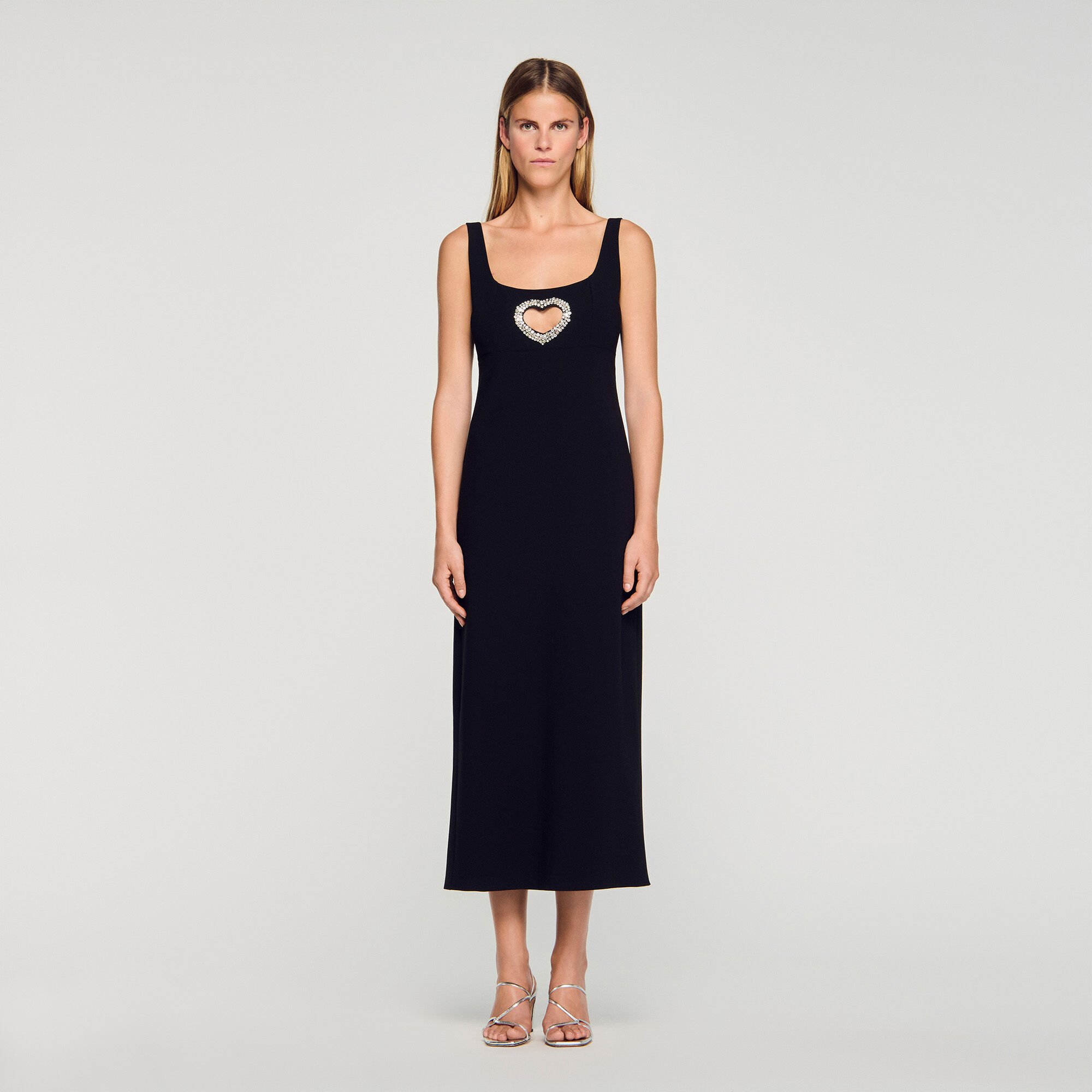 Rhinestone heart maxi dress Rhinestone heart maxi dress