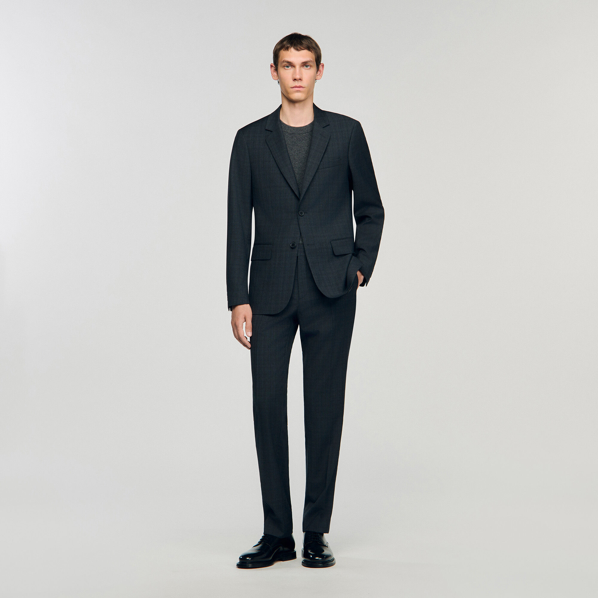Wool suit jacket
