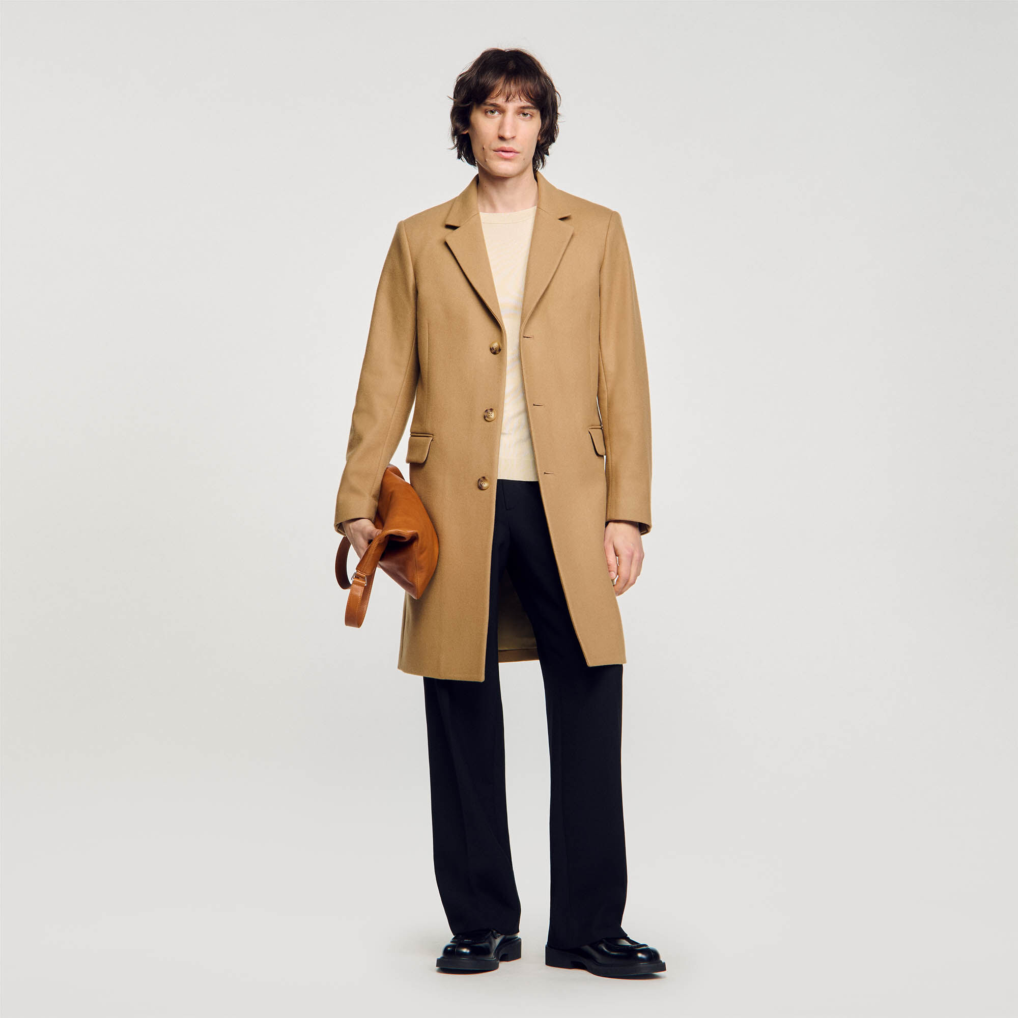 Wool Coats Sandro Paris