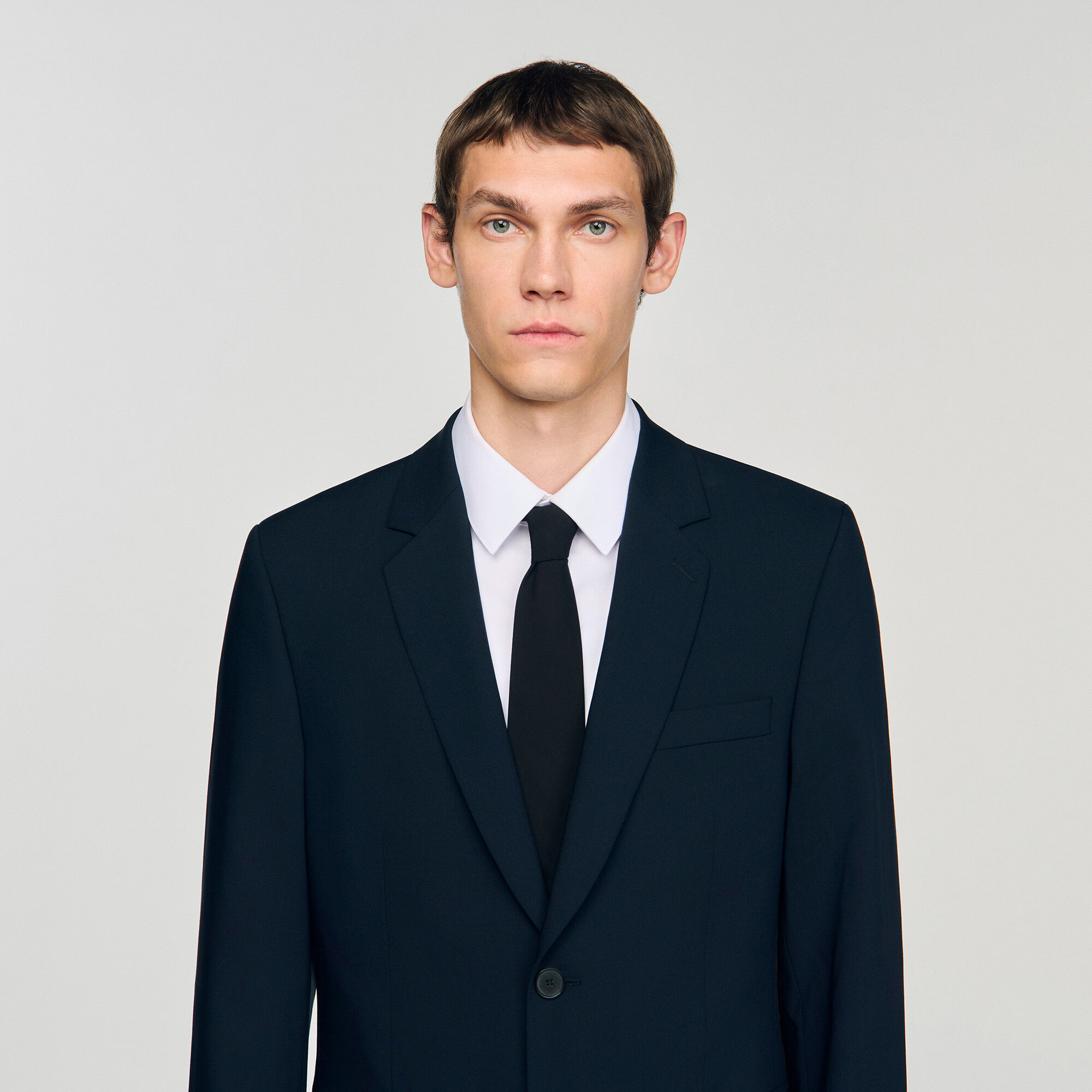 Wool suit jacket