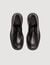 Patent leather derbies