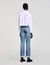 Cropped poplin shirt