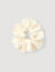 Plain satin-effect scrunchie