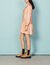 Printed silk dress