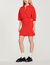 Short knitted polo dress