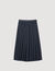 Long pleated skirt