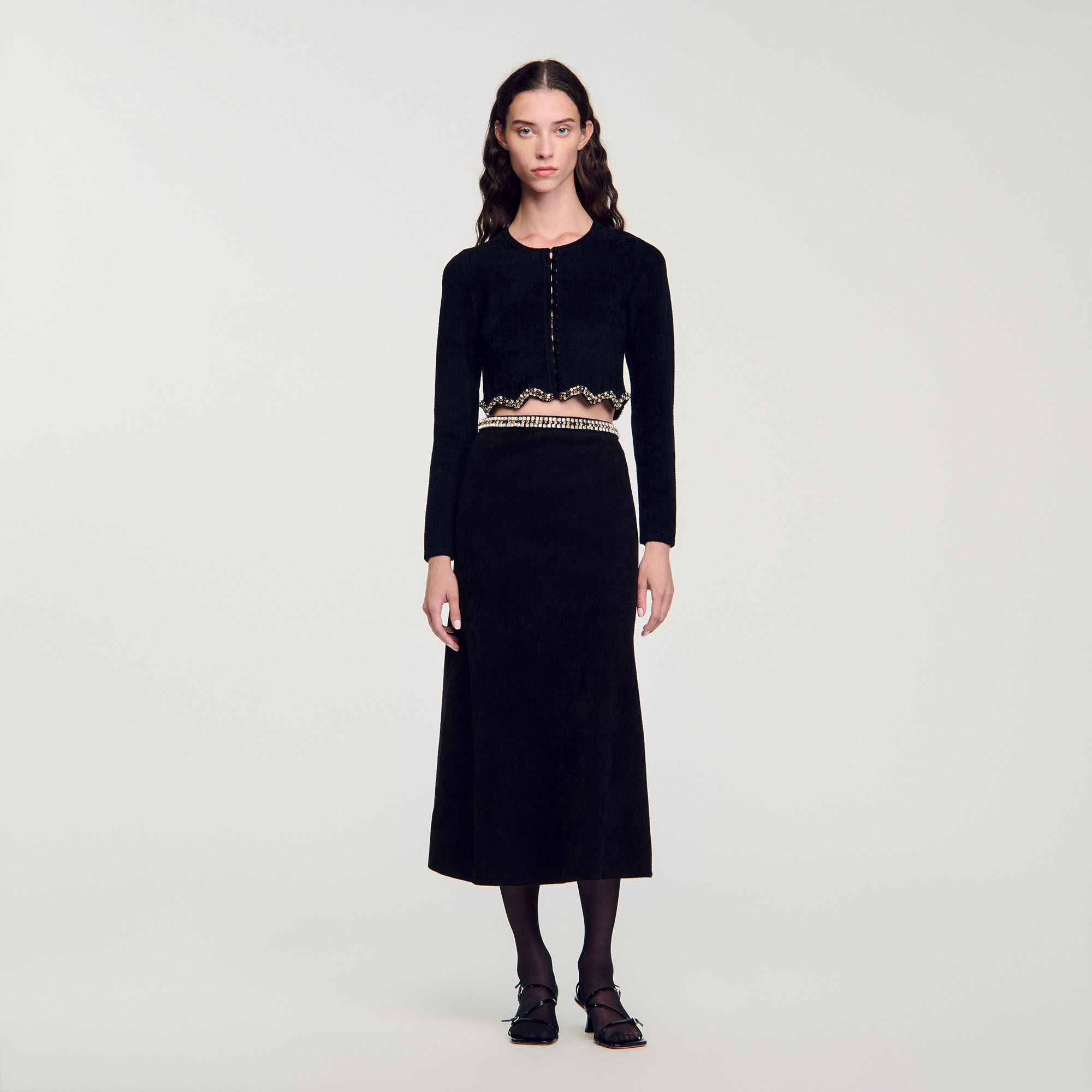 Rhinestone skirt uk outlet