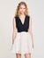 Two-tone short dress