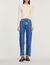 Backless knit sweater