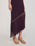 Fringed and beaded maxi dress