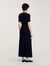 Knit maxi dress with studs