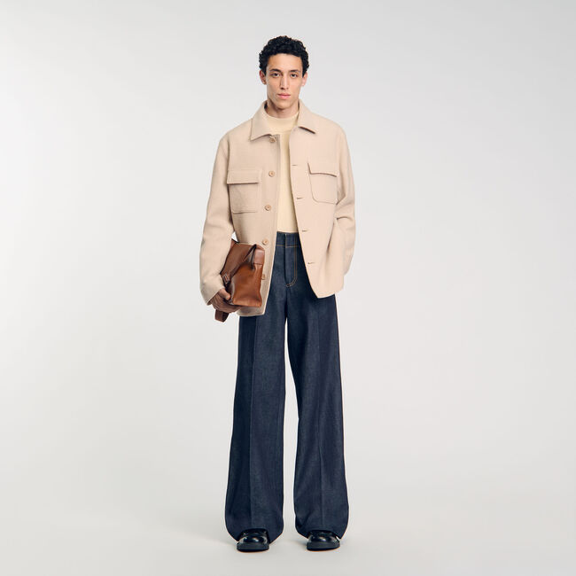 Button-up overshirt
