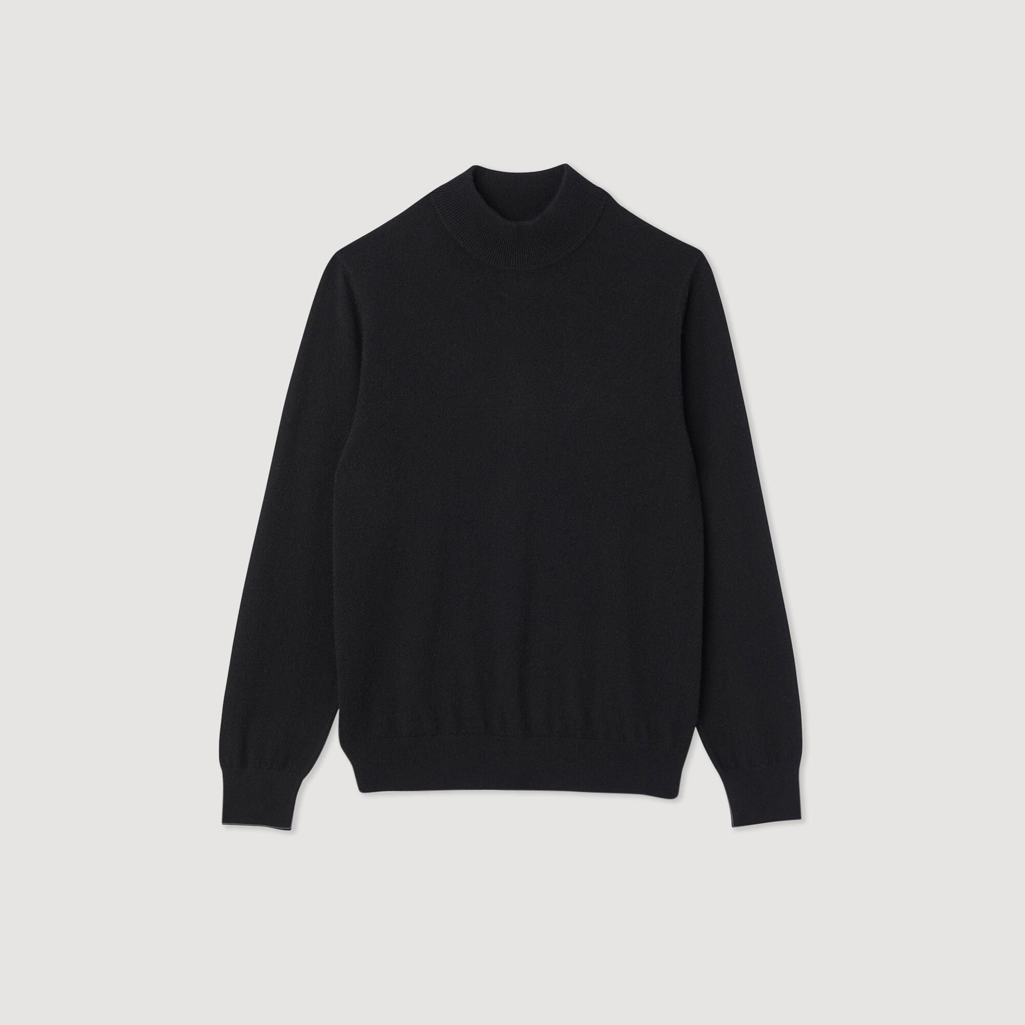 Cashmere funnel neck sweater