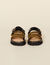 Notched rope sandals