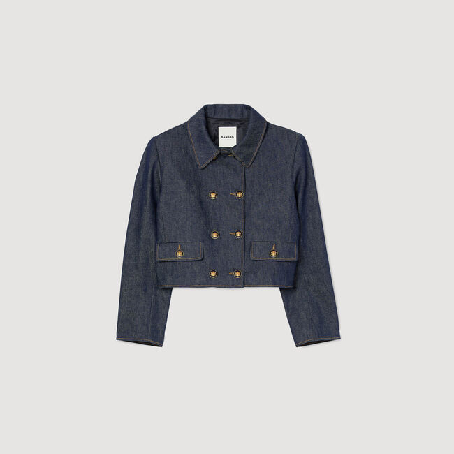 Denim tailored jacket