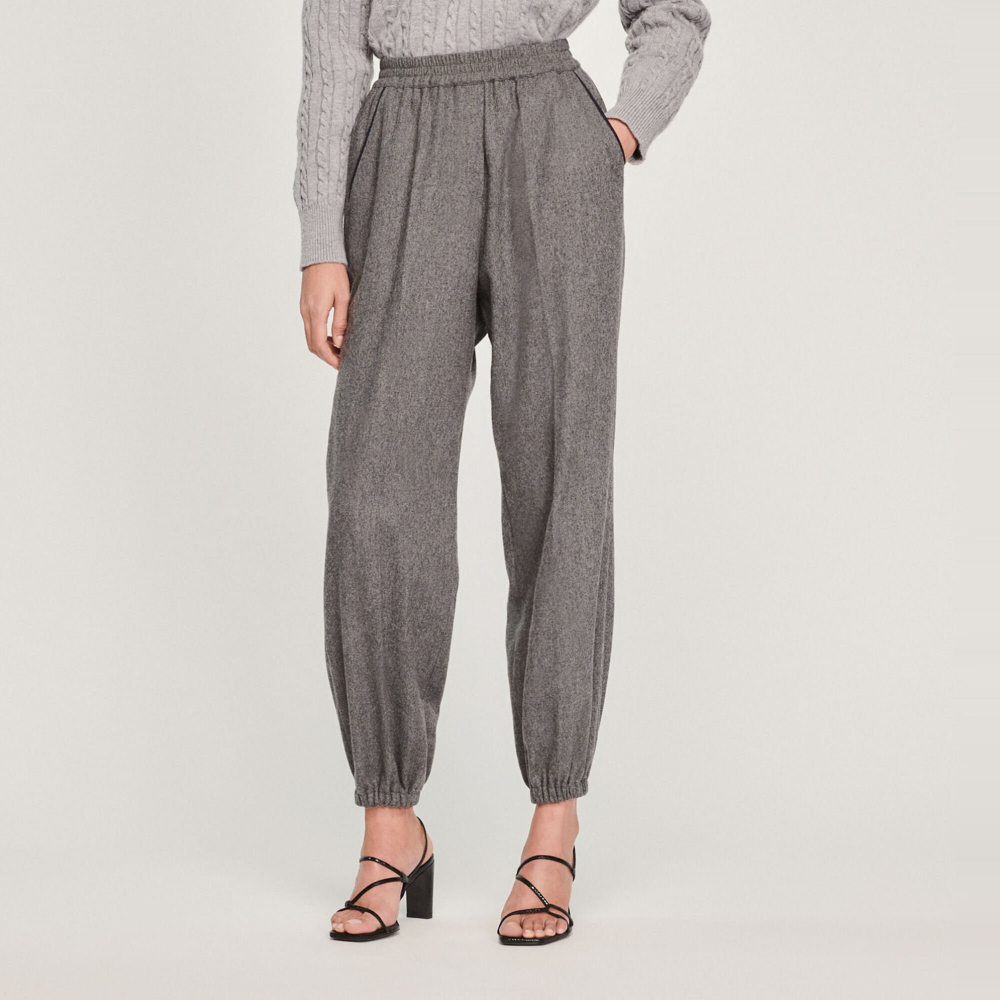 Elasticated trousers