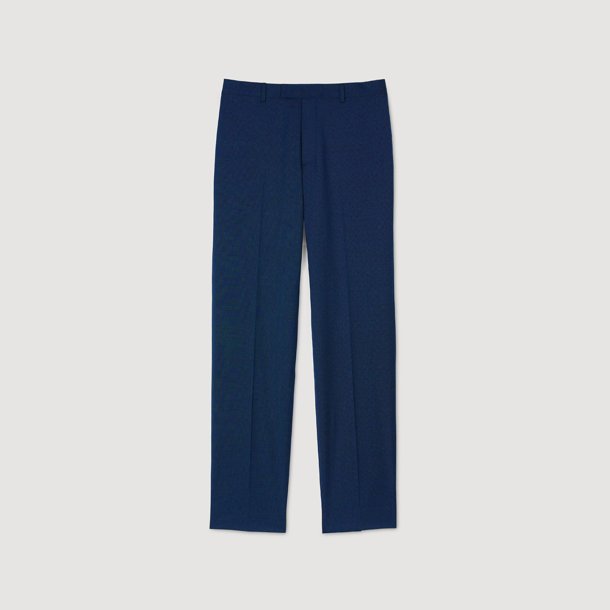 Wool suit trousers