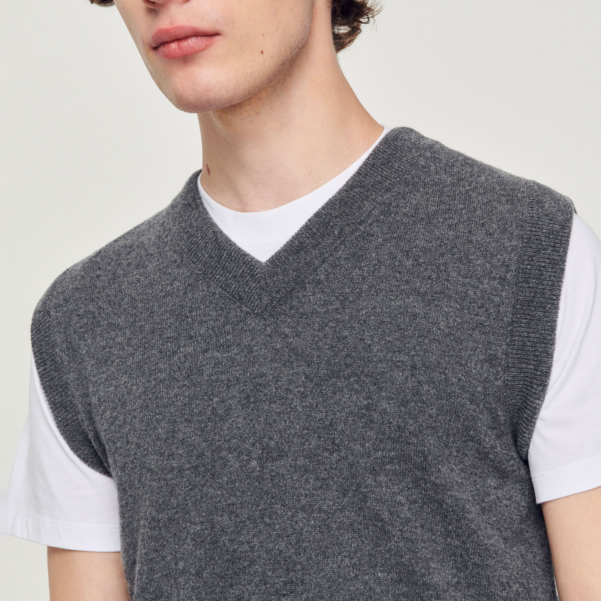 Wool and cashmere sweater
