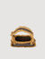 Leather and shearling Janet bag