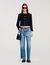 Ruffled tweed jacket