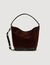 Suede and leather bag TANGOSO