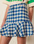 Short tweed skirt
