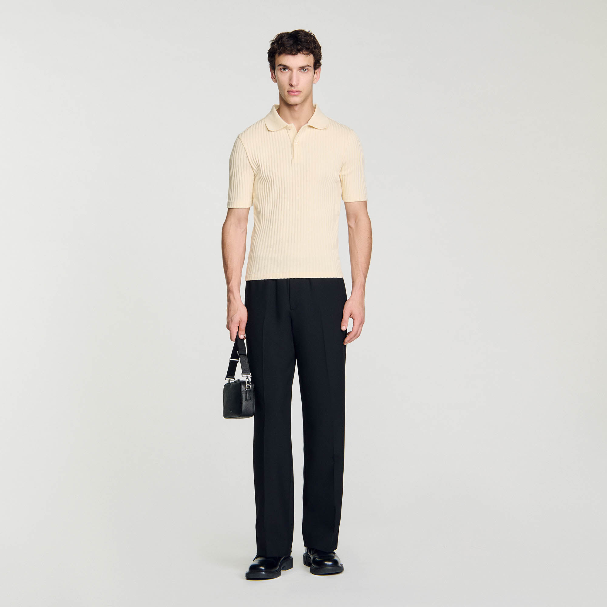 Sandro polo style sweater top