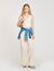Lace-up vest top