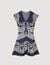 Short bandana-motif dress